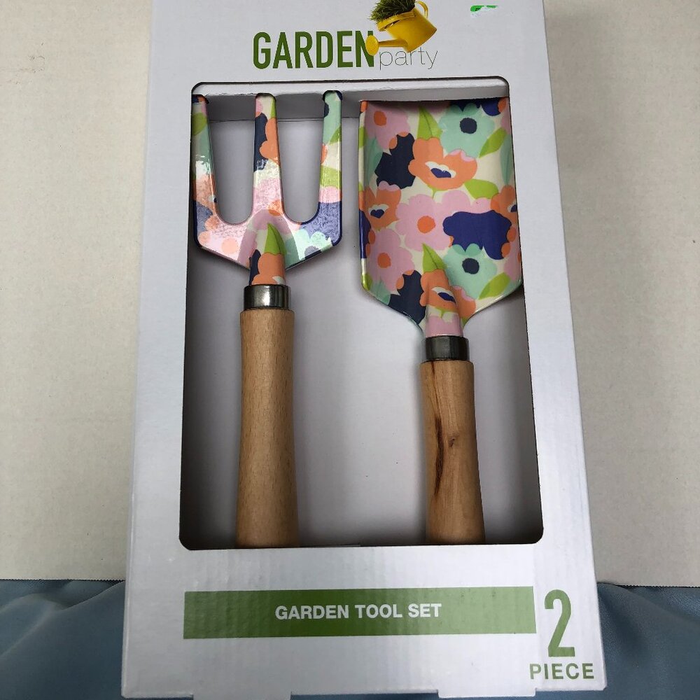 NEW Garden Party MULTICOLOR Garden Tool Set INCL SHOVEL #G5